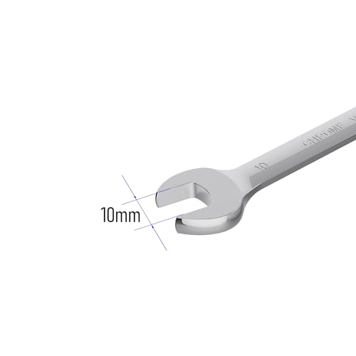 10mm Flex-Head Ratcheting Combination Wrench, 10mm Metric - size: 10mm