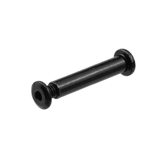 20 Sets M6 x 40mm Black Binding Post Screws,Hex Drive Rivet Socket - size: M6 x 40mm