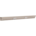 Task Lighting TR Series Angle Power Strip, 30 inch, 2 Dual Receptacles, Satin Nickel - color: Satin Nickel, size: 30 Inch