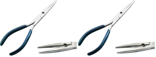 6" Stainless Steel Needle Nose Fisherman's Pliers Fisherman Plier With Vinyl Grips (Pack of 2) - size: 6" (Pack of 2)