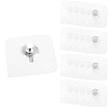 20 Pcs Adhesive Picture Hooks, Wall Hangers Without Nails, Adhesive Wall Hooks, to use Inside Kitchen, Bathroom, Home and Office