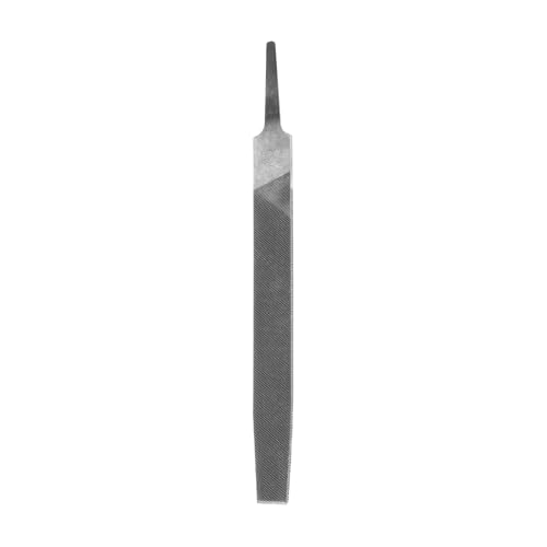 HARFINGTON Tip Medium Cut File 6" Double Cut Teeth High Carbon Steel Hand Rasp File without Handle for Metal Wood Deburring Removing - size: 6", style: Medium