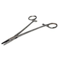 Mayo Hegar Needle Holder Driver with Cross Serrated Jaws Made of Stainless Steel Comes in Multi Position Locking Mechanism Clamping Pliers (7 Inch) - size: 7 Inch