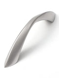 10 Pack Brushed Nickel Cabinet Pulls 3 Inch Arch Twisted Silver Handles Drawer Kitchen Cupboard Bathroom Dresser Cabinet Hardware Zinc Alloy - color: Brushed Nickel, size: 3 Inch Hole Centers