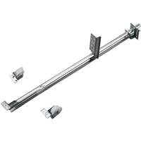 Knape & Vogt 1175P ZC 22 22-5/8" Zinc Single Track Drawer Slide - size: Pack of 1