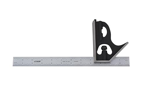 2-Piece Combination Square Set, 12-Inch - color: 2-Piece Combo Square