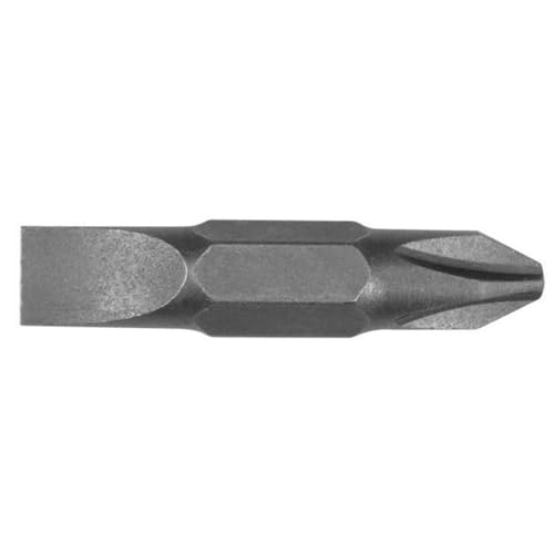 Klein Tools 32483 Bit for 11-in-1 and 10-in-1 Klein Screwdriver Nut Driver, #2 Phillips, 1/4-Inch Slotted - size: Pack of 1, style: #2 Phillips, 1/4" Slotted