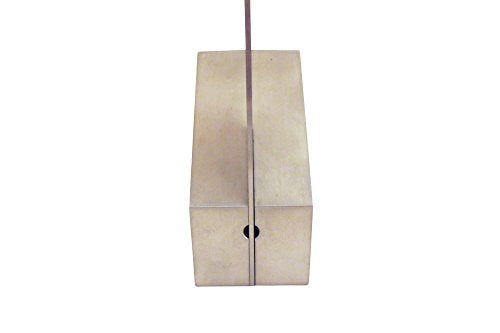 12” SAE Machinist Combination Square, Saddle Square, Stainless Steel Blade with 1/64", 1/32", 1/16" and 1/8" Markings, Hardened Aluminum Head LAS 12SS-12"