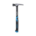 OX Ultrastrike 20oz Anti Vibe Framing Claw Hammer, Martillo de Construccion - size: 20-oz, Smooth Face