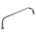 Brass Swivel Swing Nozzle Spout Replacement Kit for Most T and S Commercial Kitchen Sink Faucet, 12" Spout Reach with MAX 2.2 GPM Aerator