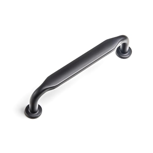 12 Pack Black Zinc Alloy Cabinet Handles - 3.8''(96mm) Hole Center Cabinet Pull Hardware for Bedroom, Kitchen L101 - color: Black, size: 3.8'' Hole Center