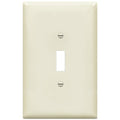 ENERLITES Toggle Light Switch Wall Plate, Gloss Finish, Jumbo Switch Cover, Oversized 1-Gang 5.5" x 3.5", Unbreakable Polycarbonate Thermoplastic, 8811O-LA, Light Almond - color: Light Almond, size: Over-Size