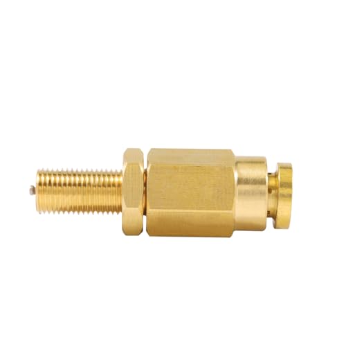 1/4" Inflation Schrader Valve with Push to Connect for 1/4" OD Air Line Tubing and Air Spring Suspension for Semi Truck Trailer Tractor (2PCS 1/4" Inflation Schrader Valve) - size: 2PCS 1/4" Inflation Schrader Valve