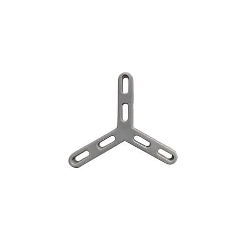 4.7mm (3/16") Hexagonal Tile Spacers 100 Pack Plastic Grout Spacers for Precise Hex Tile Alignment (Gray)