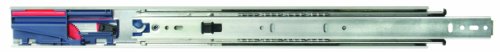 Knape & Vogt Side Mount Soft-Close Drawer Slide, 24-Inch, Pair - size: 24 Inch