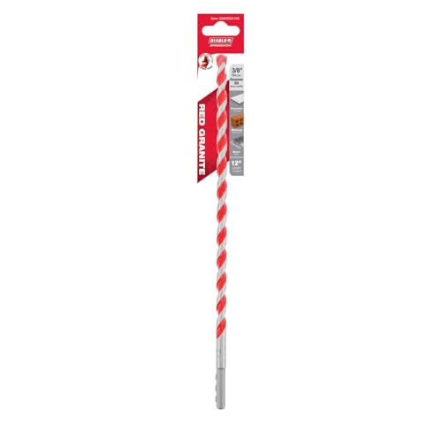 Diablo SPEEDemon Red Granite Carbide Tipped Hammer Drill Bit - 3/8" Dia