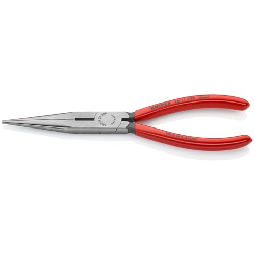 KNIPEX 26 11 200 Long Nose Pliers With Cutter 8-Inch