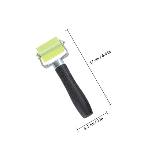 Rubber Seam Roller, Anti-Bubble Smoothing Tool for Wallpaper & Car Sound Deadening