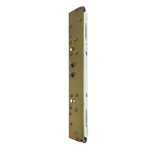 10" Sliding Patio Glass Door Two Point Mortise Lock, 9-7/8" Hole Spacing, Compatible with Either Center or Offset Latch Position