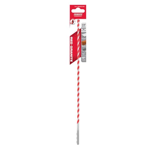 Diablo SPEEDemon Red Granite Carbide Tipped Hammer Drill Bit - 1/4" Dia