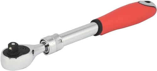 NEIKO 03067A 3/8-Inch-Drive Extendable Ratchet Handle, 72-Tooth Reversible Ratcheting Feature, Extends 8 1/2 to 12 3/8 Inches - size: 3/8" Drive, style: Extendable Ratchet