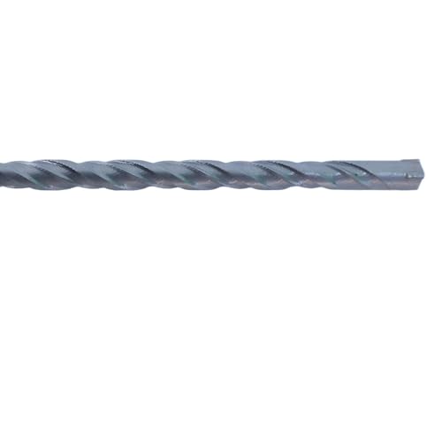 SDS Plus Masonry Drill Bit Set, 7pcs 6.3in (160mm) Rotary Hammer Drill Bits with Storage Case 4-Cutter Cross Tip Double Thread Tungsten Steel Concrete Drill Bit for Concrete, Brick, Stone, Walls
