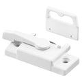 Prime-Line F 2767 Sash Lock with Face-Mount Keeper, 2-1/4 in. Hole Center Spacing, for Vertical Sliding Windows, Diecast Zinc, White (Single Pack)