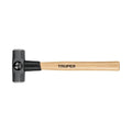 Truper 4 lb Engineer Hammer, 16-Inch Premium Hickory Wood Handle, Double-Faced Forged High-Carbon Steel Heavy-Duty Hand Sledge Hammer (Model 30915 / MD-4H) - size: 4-Pound Engineer Hammer, style: Hickory Handle