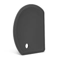 Silicone Dough Scraper with Metal Core Flexible Bowl Scraper Bread Baking - color: Dark Gray