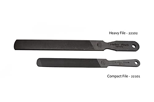 1844 Helko Werk Germany Dual Sided 11.5 Inch Axe Sharpener Heavy File 22102 - size: Heavy File #22102
