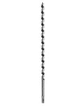 QWORK Auger Drill Bit for Wood, 1/2 Inch Diameter x 16 Inch Length, 3/8-Inch Hex Shank, Long Drill Bits - size: 1/2 x 16 inch