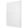 BOZZON Access Panel for Drywall - 6 x 9 in - Wall Hole Cover - Access Door - Plumbing Access Panel for Drywall - Heavy Durable Plastic White - size: 6 x 9