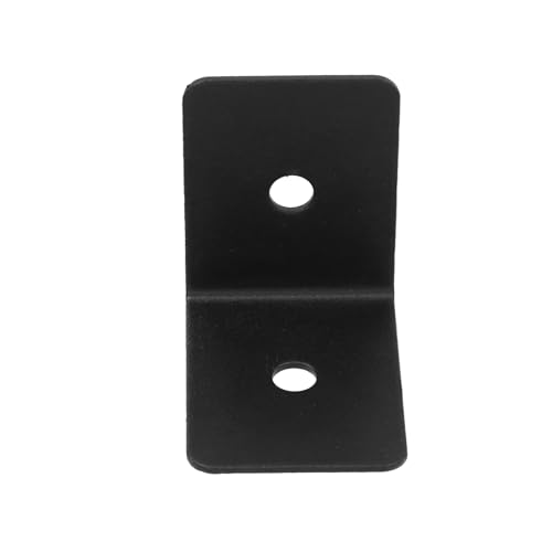 Metal Corner Protectors, Black, 2x2x1.54 Inch, 8Pcs - size: 2 x 2 x 1.54 Inch, style: Rectangular End