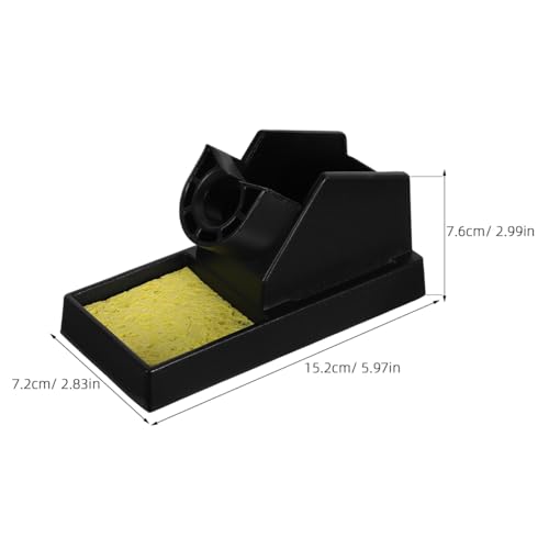 VILLCASE Soldering Stand with Sponge, Aluminum Holder for Wood Burning Pen