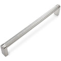 10 Pack 7-1/2 inch(192mm) Brushed Satin Nickel Kitchen Cabinet Handles Knurled Cabinet Pulls Silver Drawer Pulls Kitchen Cabinet Hardware Handles Drawer Pulls Dresser Handles - color: Brushed Satin Nickel, size: 7-1/2" Hole Center（192mm）