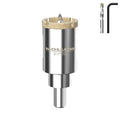 MOLLOM 1-3/32" (28mm) Diamond Hole Saw with 2 Pilot Drill Bit - size: 28mm | 1-3/32", style: Single Pack