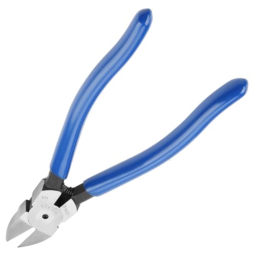 8inch Blue Diagonal Flush Wire Cutting Pliers Side Cutters Pliers Dikes Wire Cutters for Clean Cut and Cutting Needs (1)