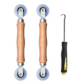 BAYTORY 3Pcs Screen Rolling Tool Kit for Installing Door Mesh Screens Window - style: Nylon