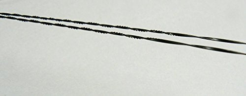 Spiral Saw Blades 4DZ Sizes #2/0#1#2 and #4 Saw Frame Cutting Jewelry Wax & Wood Blades by JTS