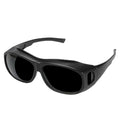 HARFINGTON Welding Safety Glasses IR PPE Protective Glasses Lens CE Certified Protective Welding Eyewear - color: Black, size: Shade 5