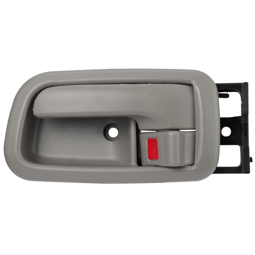 Interior Door Handle Front Left Driver Side for 2000 2001 2002 2003 2004 2005 2006 Toyota Tundra (Standard/Regular/Extended Cabs ONLY), Replace OE 81255, 692050C010B1, Gray - size: Front Left