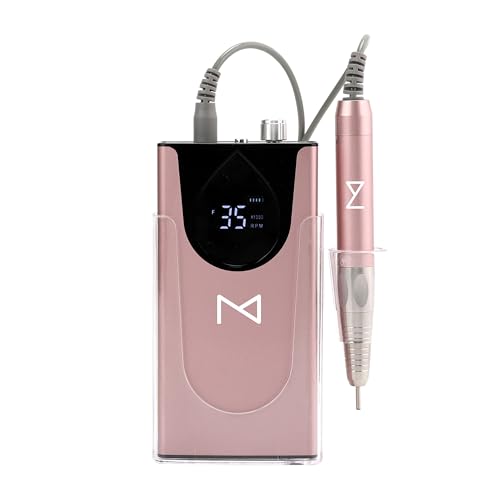 M Max Nail Drill, Brushless 2-in-1, 35000 RPM, Cordless | Rose Gold - size: Standard - Rose Gold