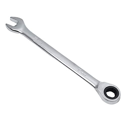 2 Pcs 10mm Ratchet Combination Wrench, Metric 72-Tooth - size: 10 mm