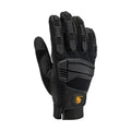 Carhartt mens High Dexterity Protective Knuckle Guard Glove - color: Black, size: Medium