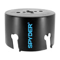 Spyder 4-1/2-Inch Diameter Carbide Tipped Hole Saw, for Fiber Cement Board, Wood, PVC, Plastic, Concrete Block, Ceramic Tile, and More (600046CF) - size: 4-1/2 inch