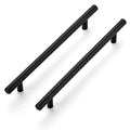 Ravinte Matte Black Cabinet Handles 10" Length,7-1/2" Hole Center,10 Pack - size: 10 Inch（7-1/2 Inch Hole Center）