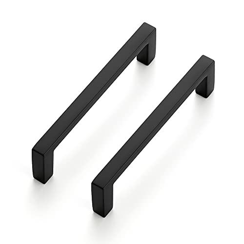 Ravinte Matte Black Cabinet Pulls Slim Cabinet Handles 3-3/4 Inch 30 Pack - size: 3-3/4" Hole Center