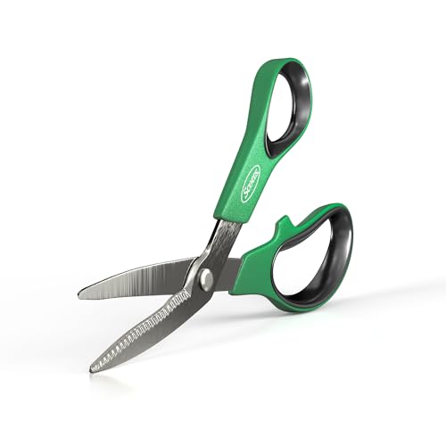 Scotts 8 in. All-Purpose Steel Garden Utility Shears with Serrated Blades – Comfort Grip Yard and Garden Scissors for Pruning Plants, Flowers, and Herbs - style: All-Purpose Garden Shears