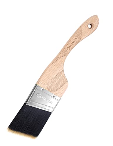 ROLLINGDOG 2.5 Inch Angled Paint Brush - color: 2.5" Stiff Bristles(pack of 1)
