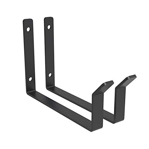 FLEXIMOUNTS 2 Pack Add-On Storage Utility Hooks, Black - color: Black